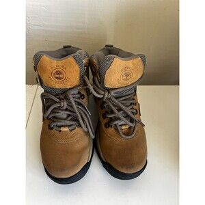 Timberland Hiking Boots Sz 6 Suede Rugged Waterproof Nature Outdoors Laceup Walk